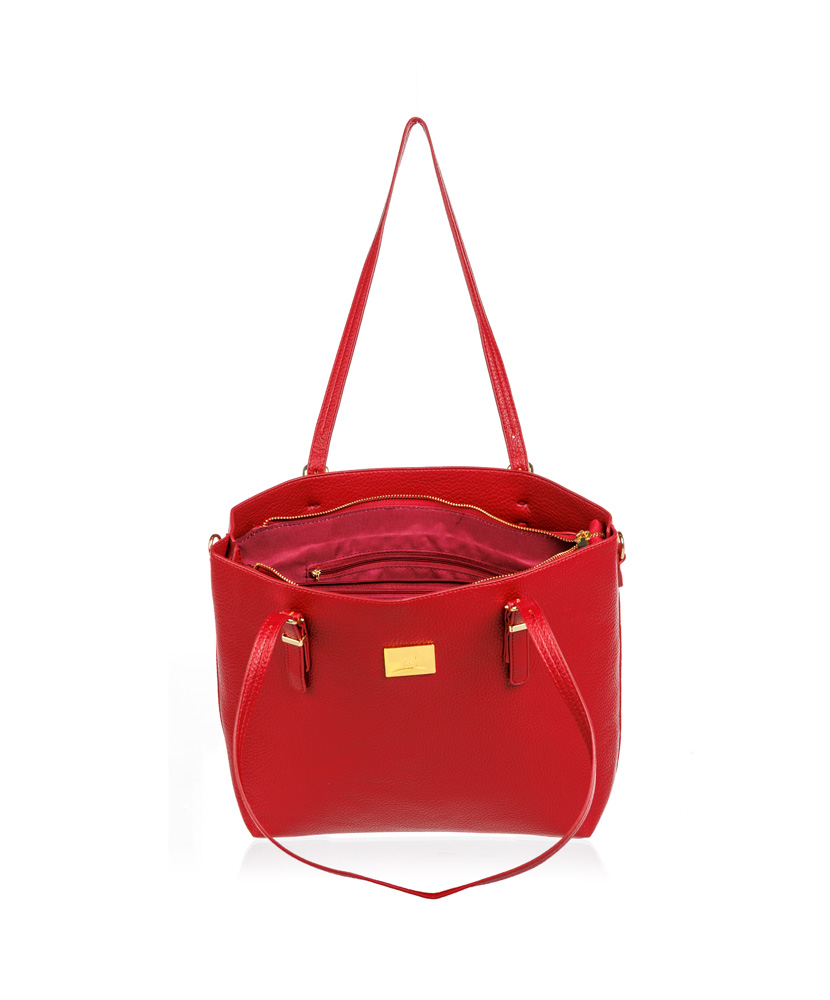 Primary image St. Jude Ruby Glam Faux Leather Tote